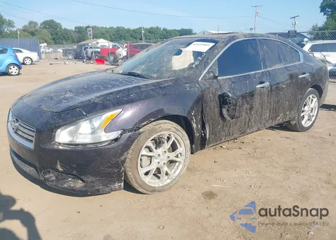 2014 Nissan Maxima 3.5 Sv z USA, uszkodzony, nr VIN 1N4AA5AP4EC475687